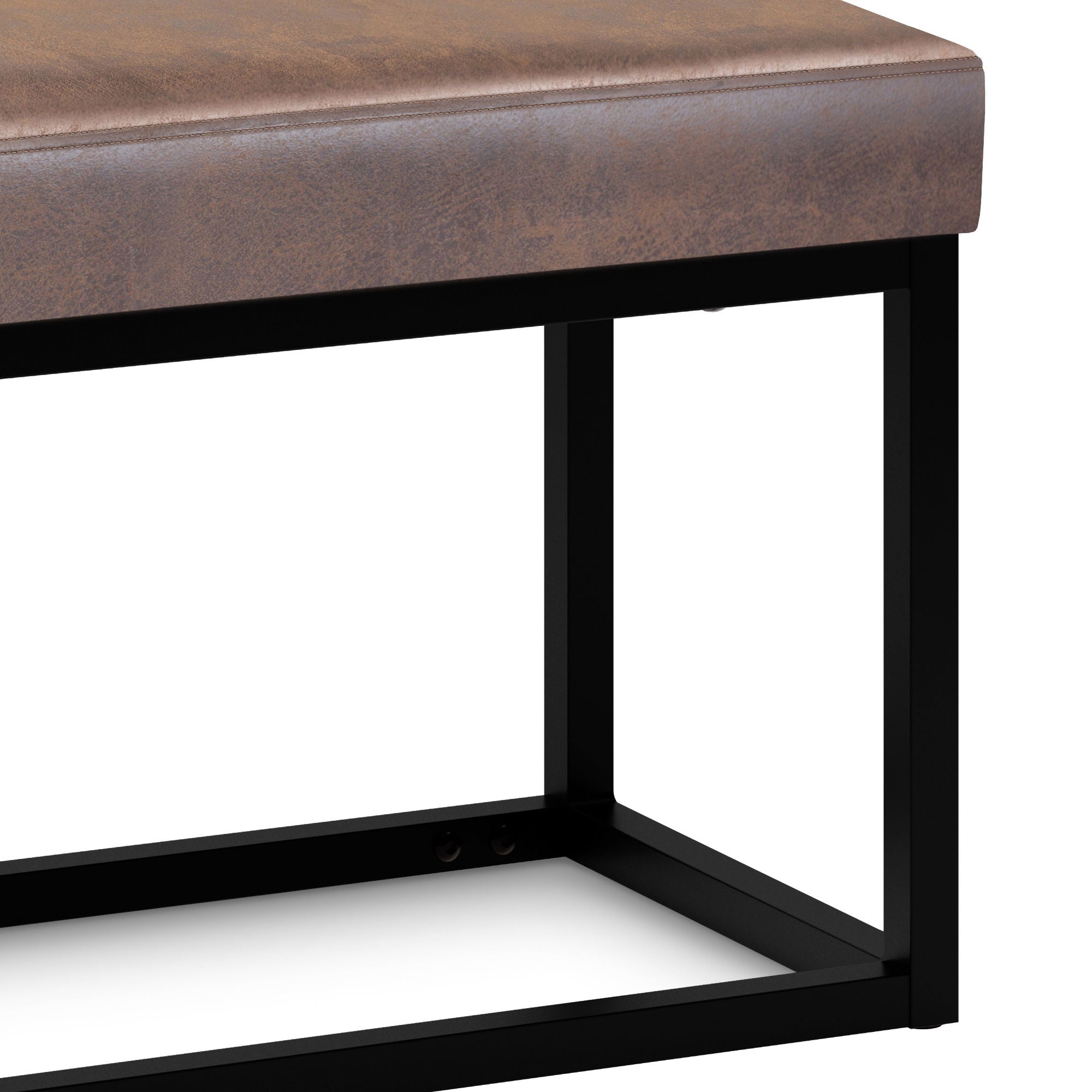 Reynolds - Small Bench - Distressed Chestnut Brown by HouseOfZazla