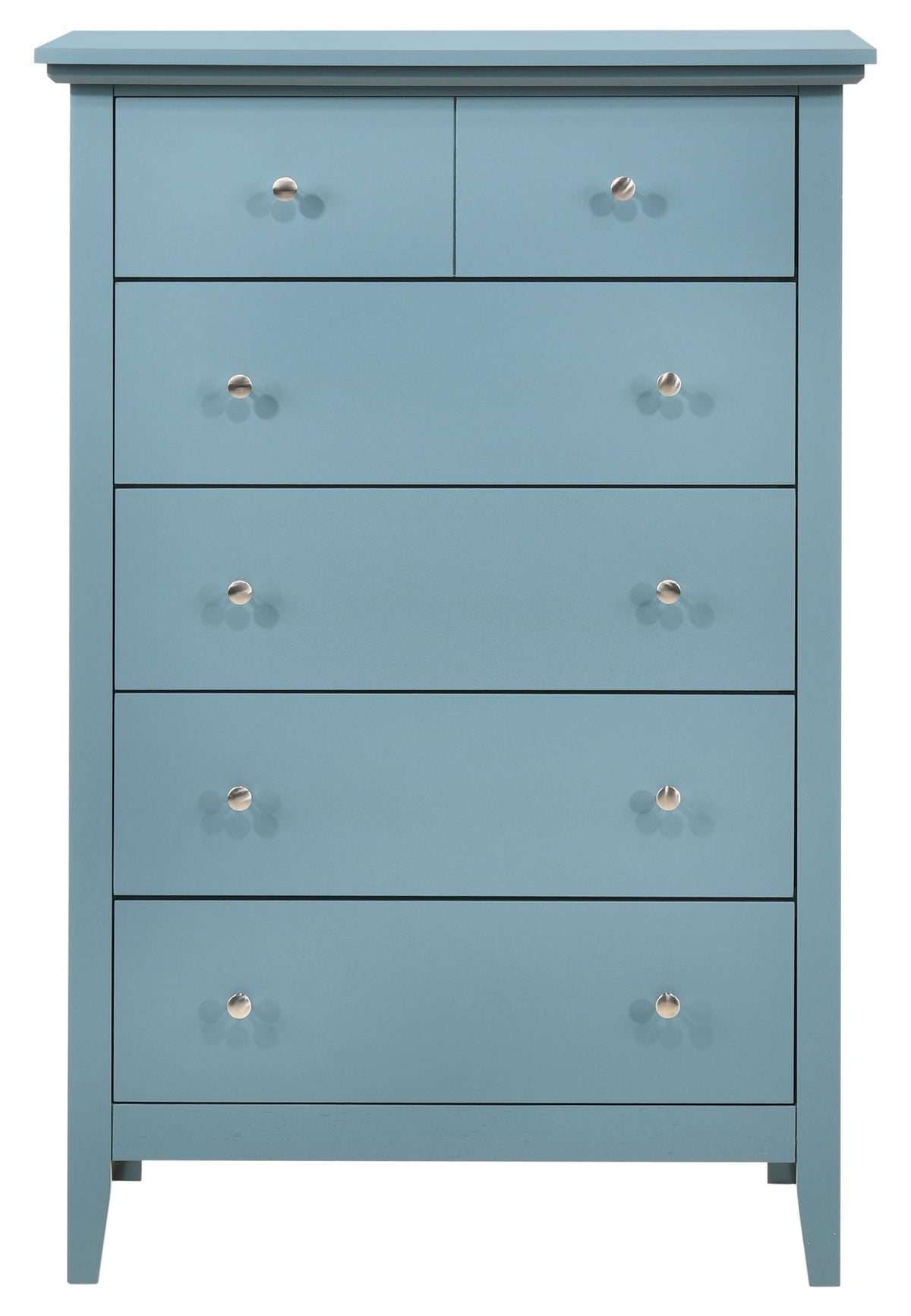 Chest with Real Wood Veneers and Nickel Hardware - Multiple Colors, photo 33 of 40