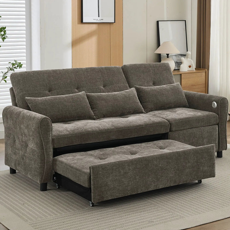 3 Seater Sofa Bed And Reversible Recliner by HouseOfZazla