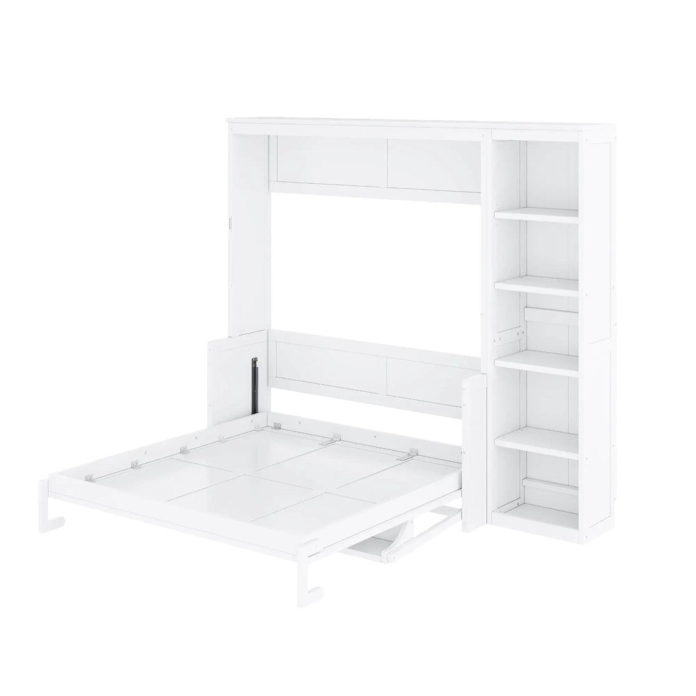 Sturdy Murphy Bed With Desk And Bookshelf by Unique Piece Furniture