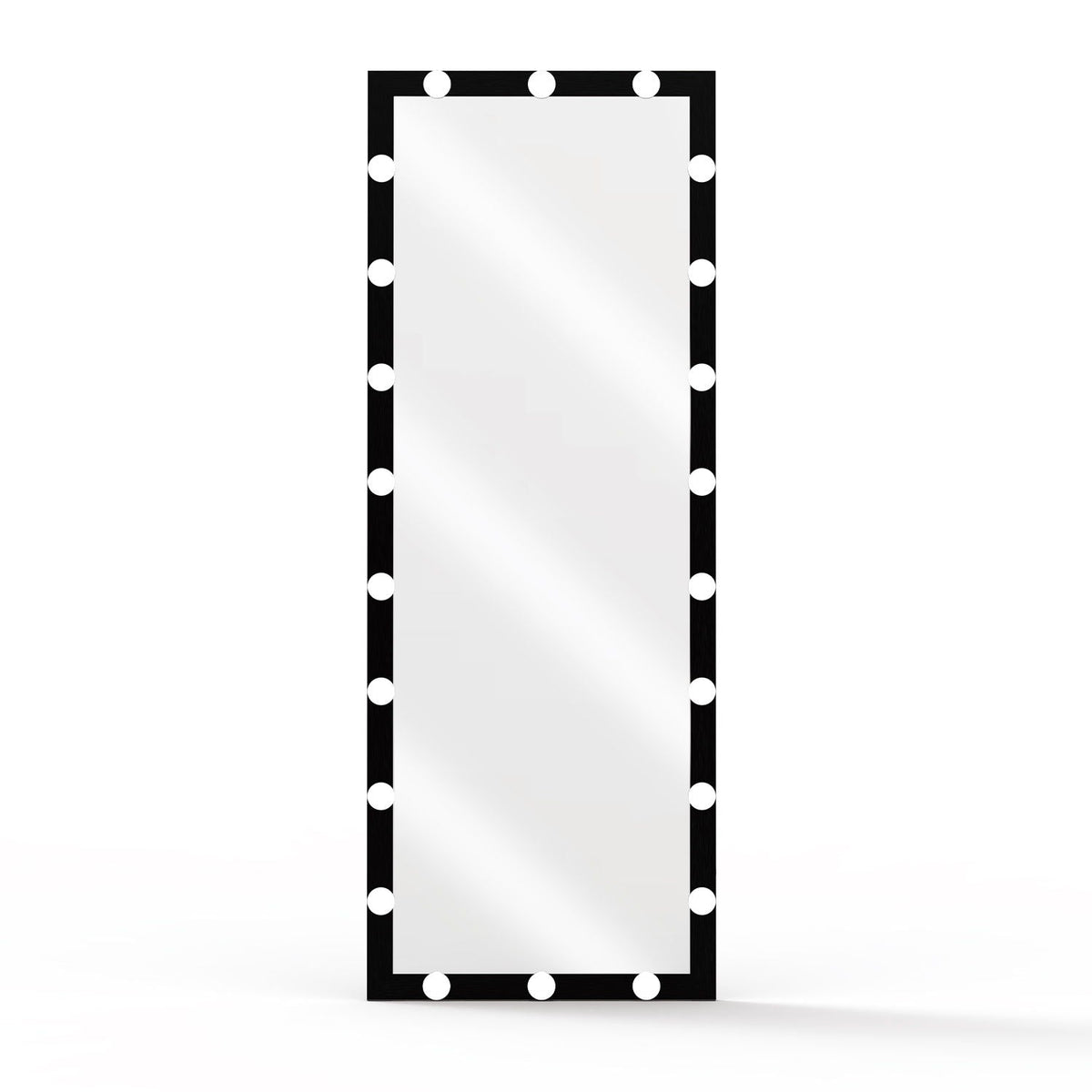 Full Length Mirror with Lights and Touch Control – Pearl Silver, Black, or Pink, photo 28 of 40