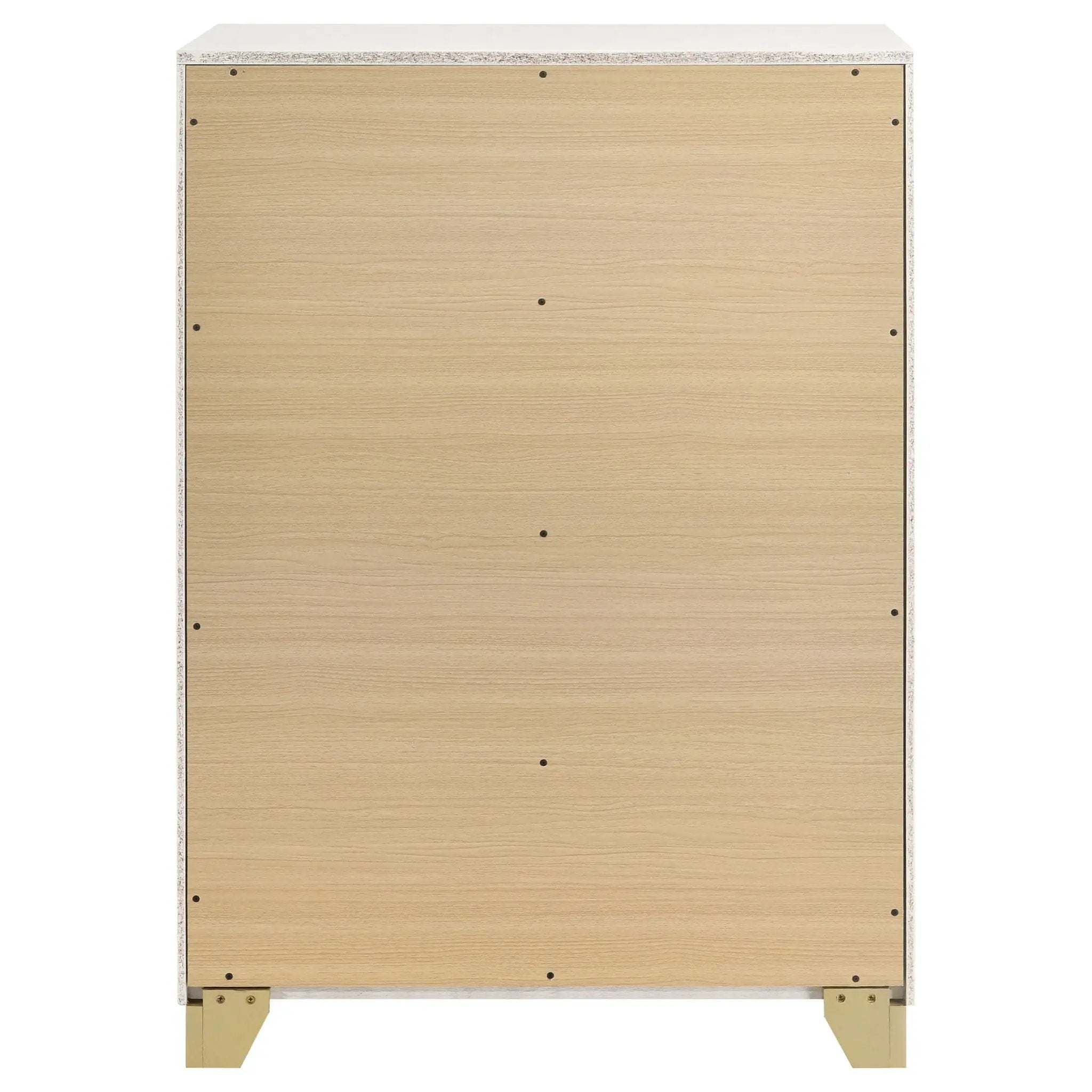 Caraway 4-drawer Bedroom Chest White by Unique Piece Furniture