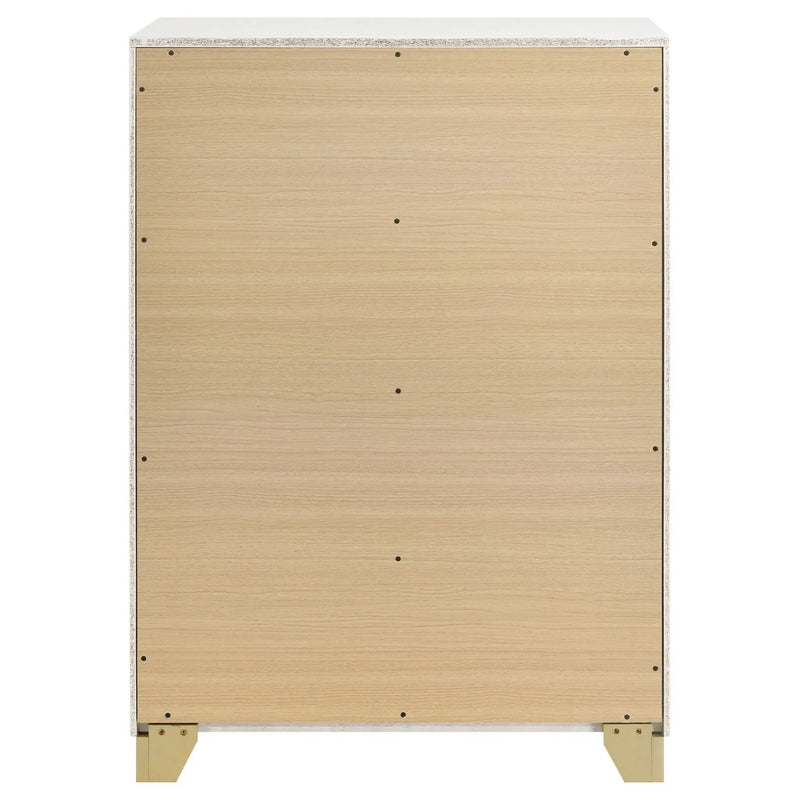 Caraway 4-drawer Bedroom Chest White by Unique Piece Furniture