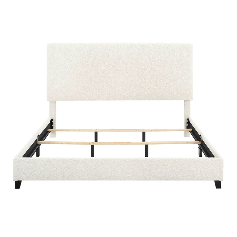 Upholstered Headboard Platform Bed by Unique Piece Furniture