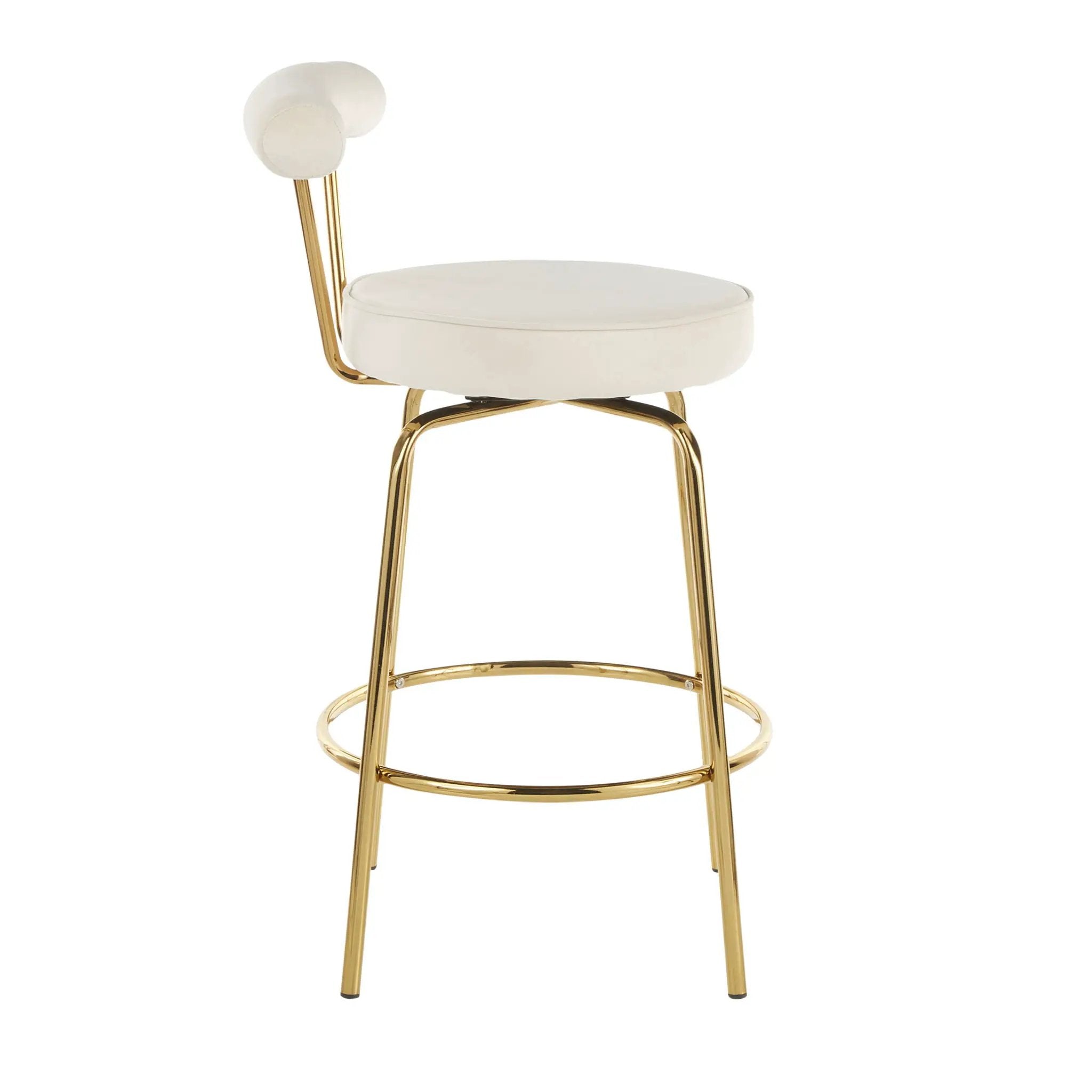 Rhonda - Glam Counter Stool (Set of 2) by Unique Piece Furniture