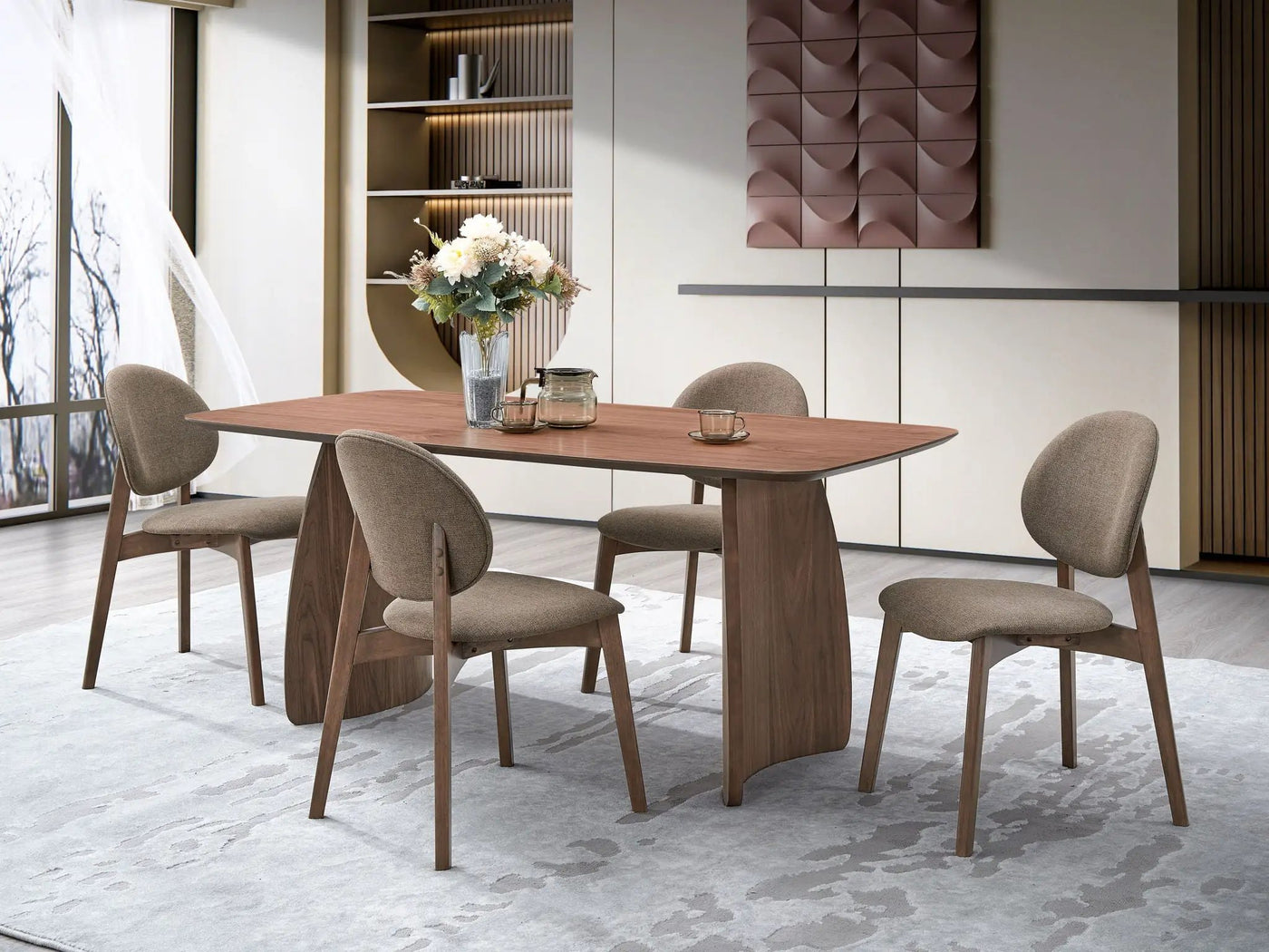 Hadasa - 5 Piece Dining Room Set by HouseOfZazla