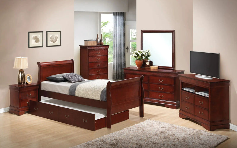 Elegant Trundle Bed With Timeless Charm by Unique Piece Furniture