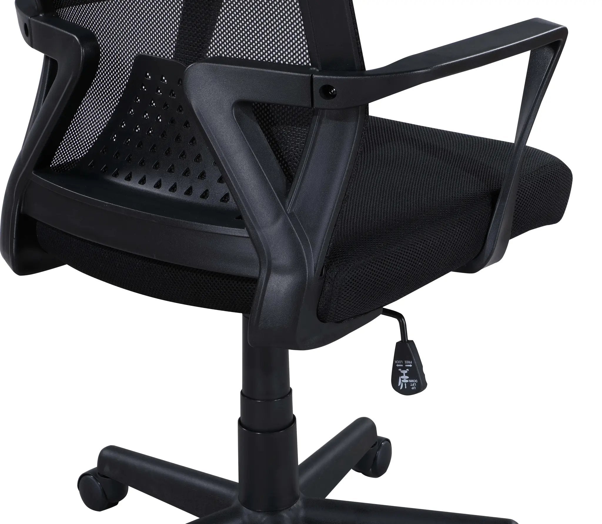 Height Adjustable Office/Task Chair with Armrest by HouseOfZazla