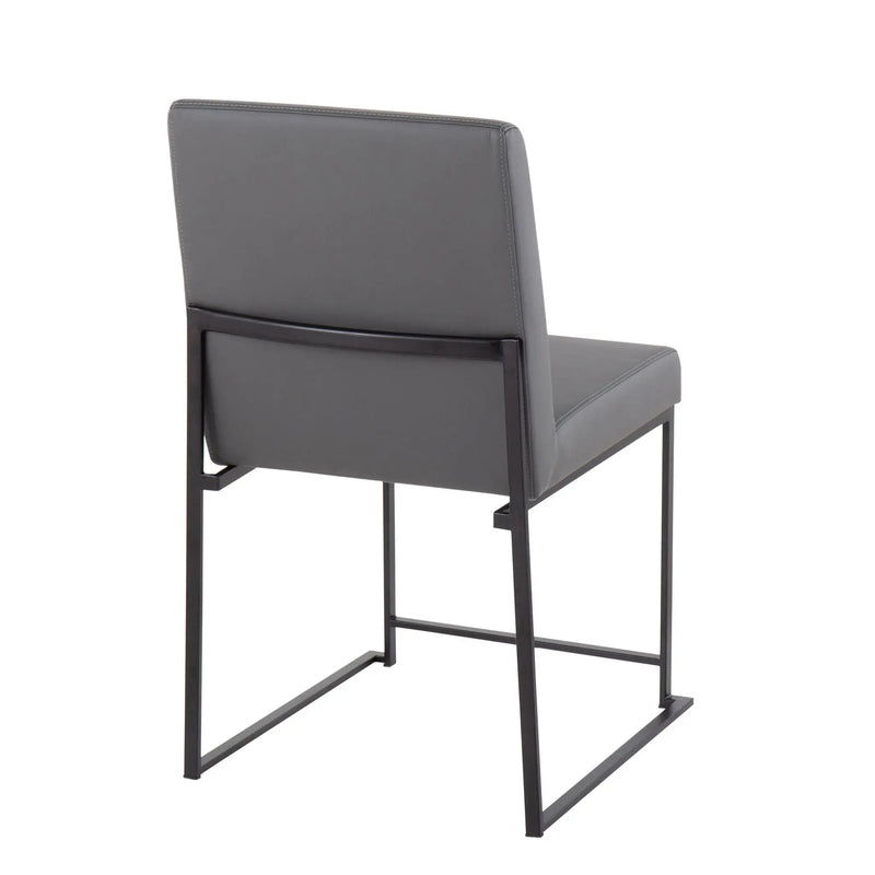 Fuji - Contemporary Modern Elegance With High Back Dining Chair (Set of 2) by HouseOfZazla