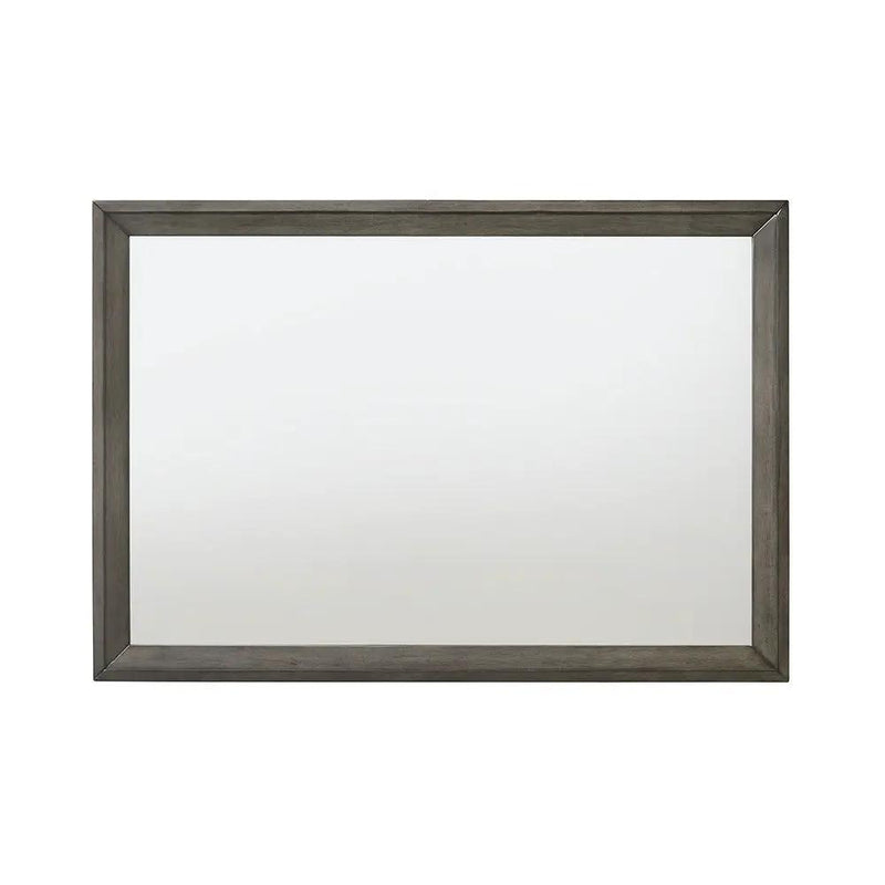 Escher - Mirror - Gray / Oak by Unique Piece Furniture