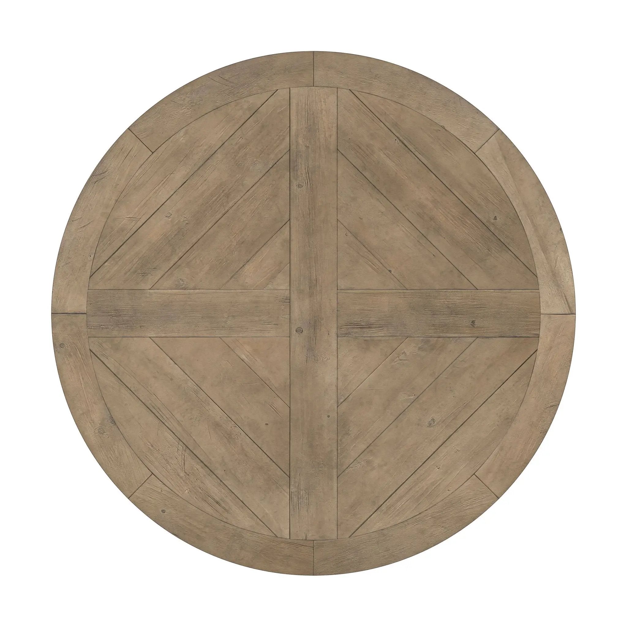 Florence 5-piece Round Dining Table Set Rustic Honey by Unique Piece Furniture