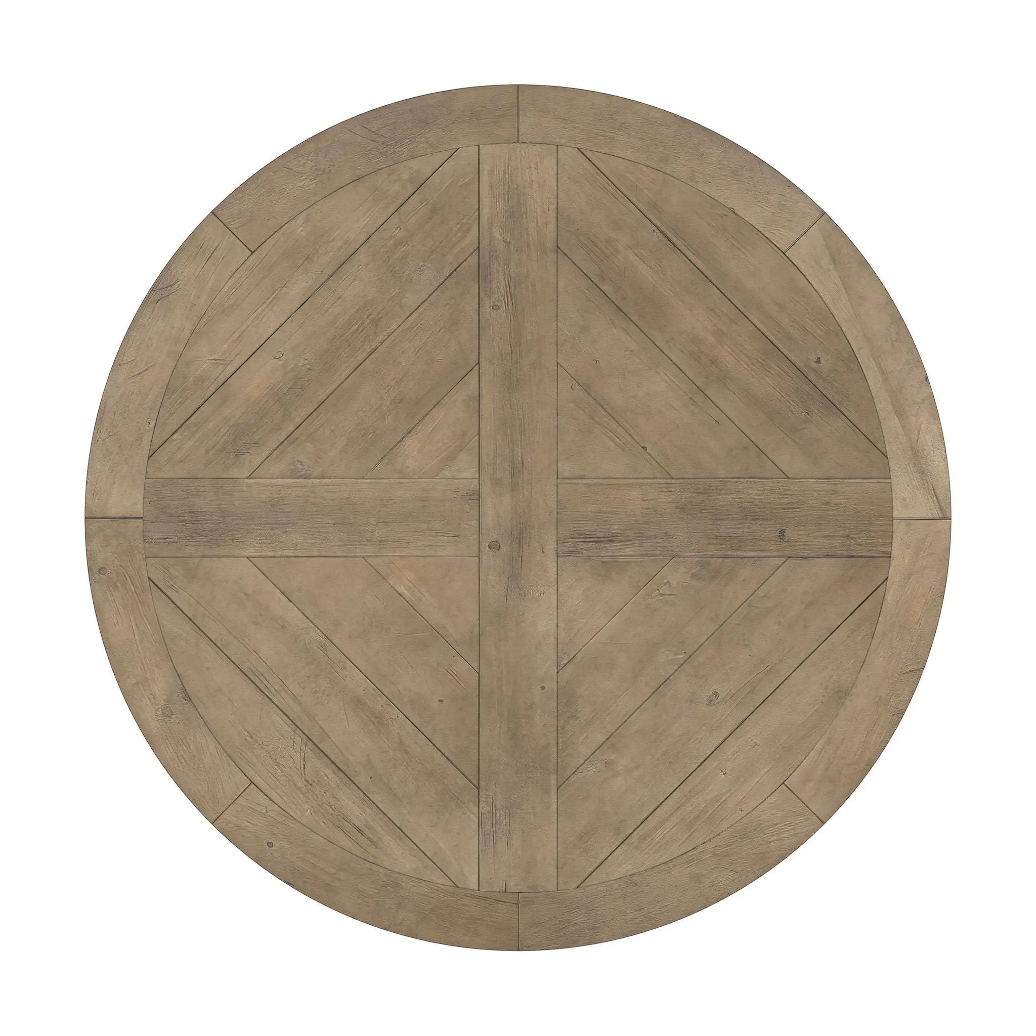 Florence 5-piece Round Dining Table Set Rustic Honey by Unique Piece Furniture