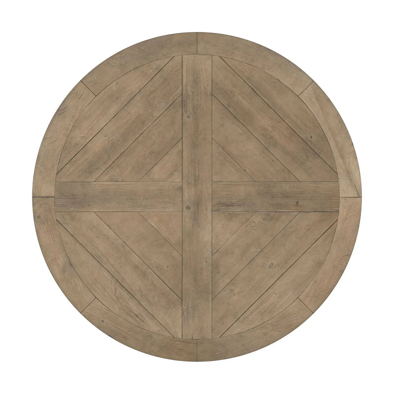 Florence 5-piece Round Dining Table Set Rustic Honey by Unique Piece Furniture