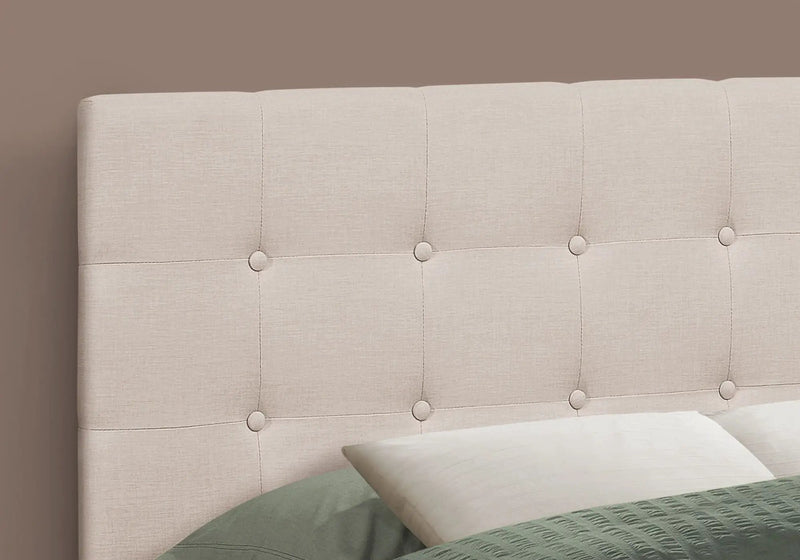 Full Size, Bed Headboard Only Upholstered, Transitional - Beige by Unique Piece Furniture