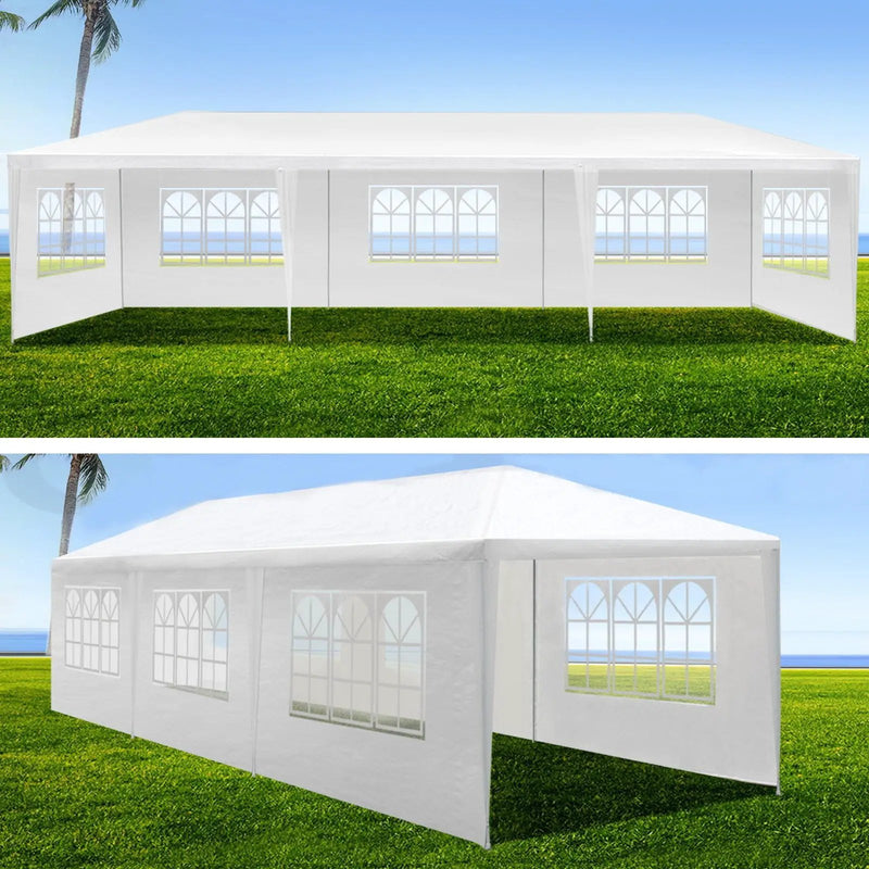 10X30' Wedding Party Canopy Tent Outdoor Gazebo With Removable Sidewalls by HouseOfZazla