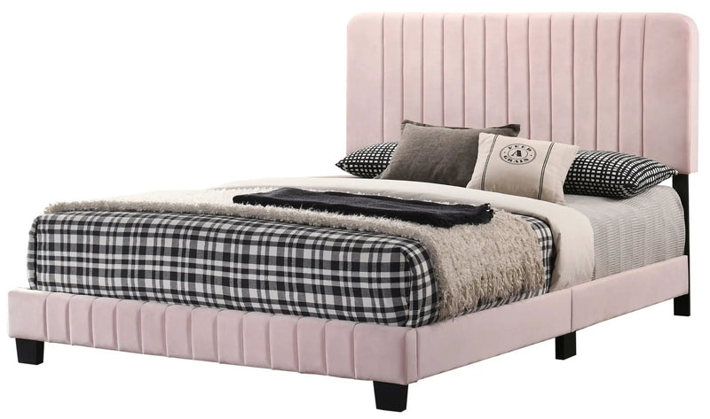 Channel Tufted Bed by Unique Piece Furniture