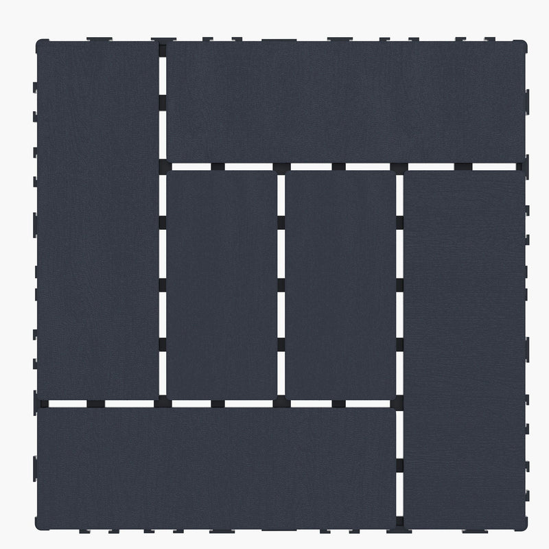 Patio Diy Module Interlocking Decking Tiles Floor, Outdoor And Indoor, Easy And Quick Installation by HouseOfZazla