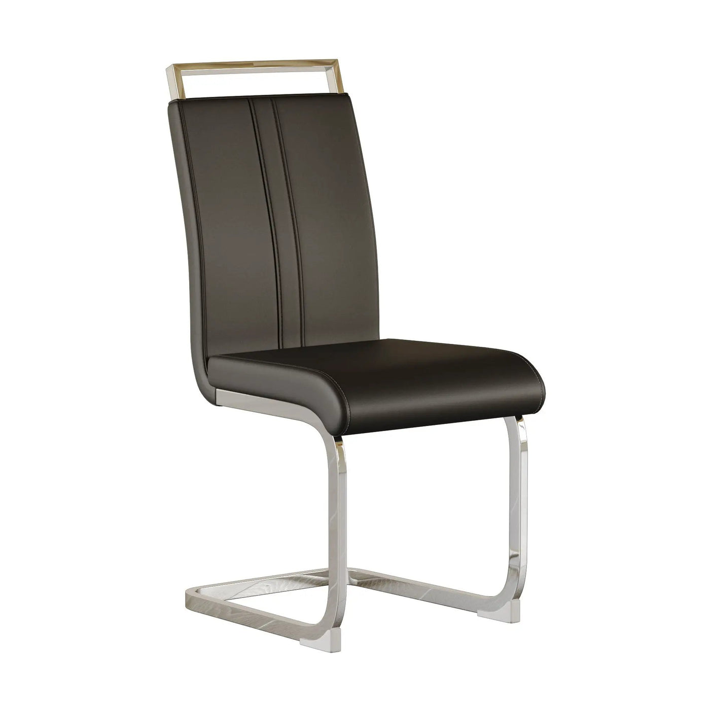 Modern Dining Chairs With Padded Seat, High Back by HouseOfZazla