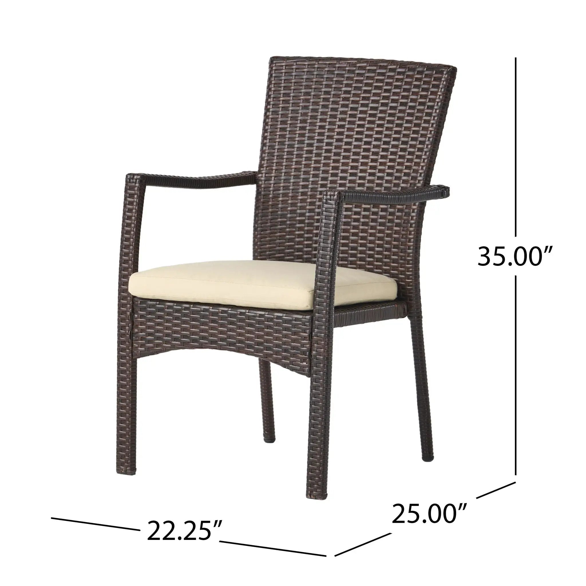 Corsica Dining Chair Set of 2 by HouseOfZazla