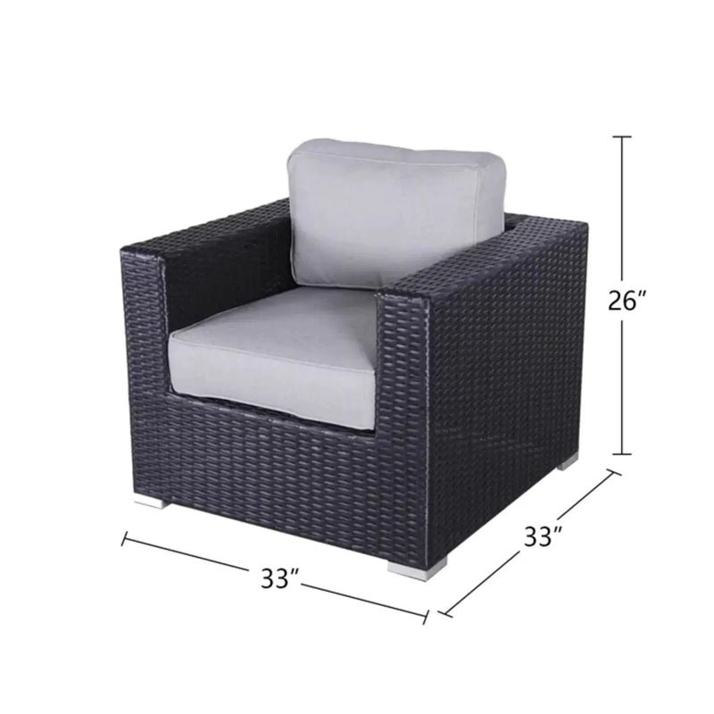 Patio Chair With Cushions Stylish Design by HouseOfZazla