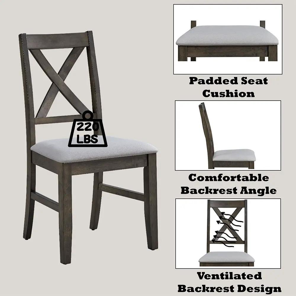 Marit - Side Chair (Set of 2) - Gray by Unique Piece Furniture