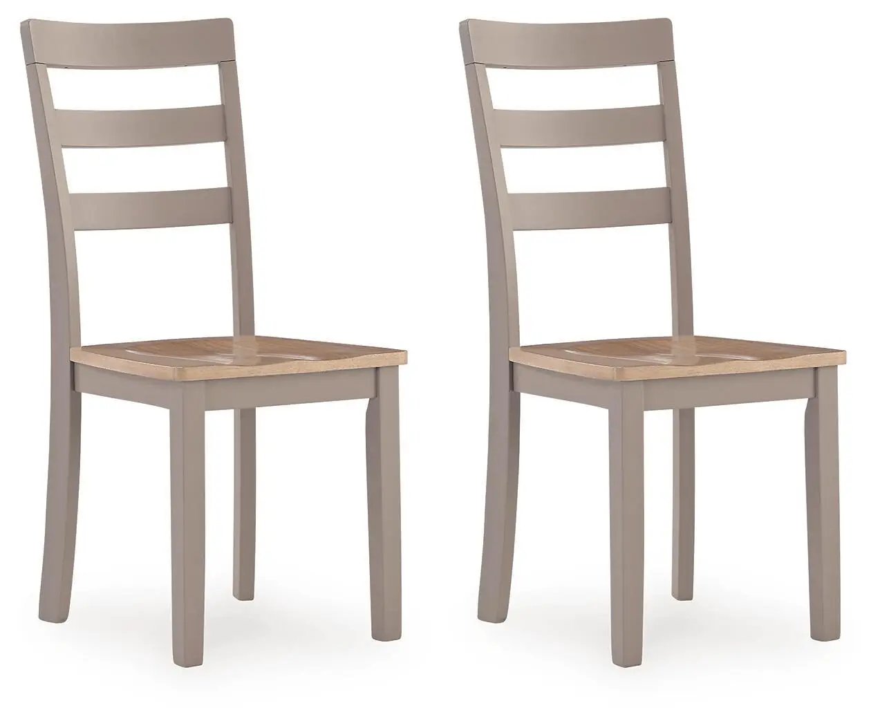 Harperfeld - Dining Room Side Chair (Set of 2) - Natural / Gray by Unique Piece Furniture