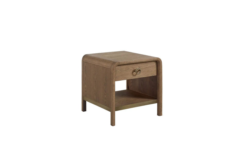 Waterfall - End Table - Light Brown by Unique Piece Furniture