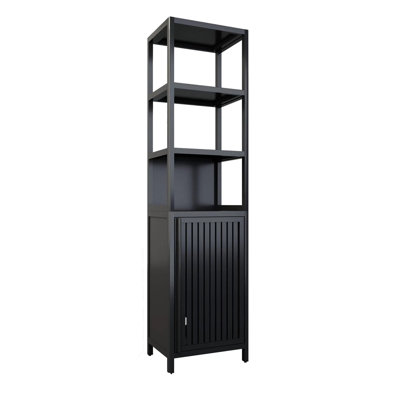 Storage Cabinet With Tall Tower, Multifunctional For Bathroom by HouseOfZazla