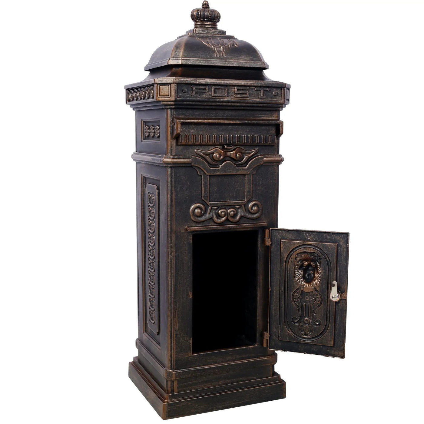 Mailboxs Residential Large-Capacity Letter Box, Rainproof Postbox Statue by HouseOfZazla