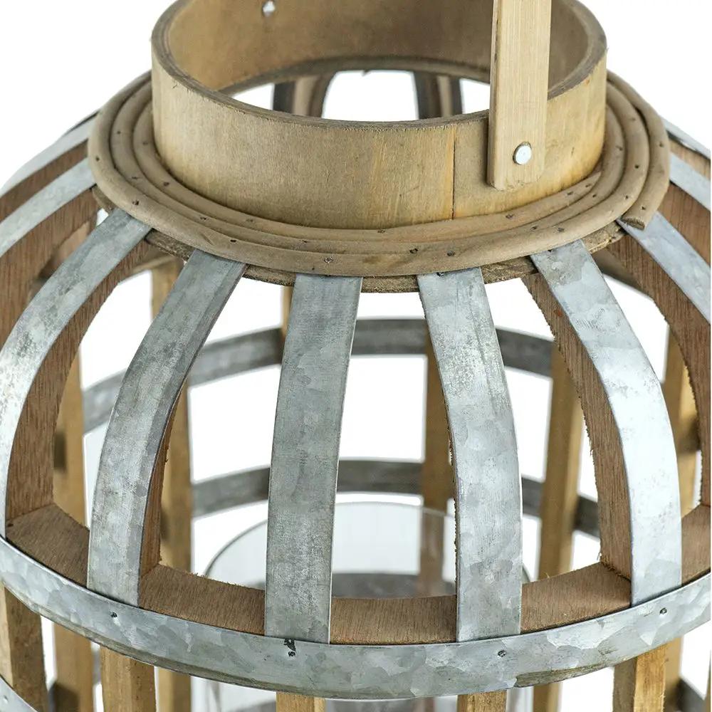 Decorative Lantern With Handle Wooden Lantern For Indoor Outdoor Home Garden Wedding by HouseOfZazla