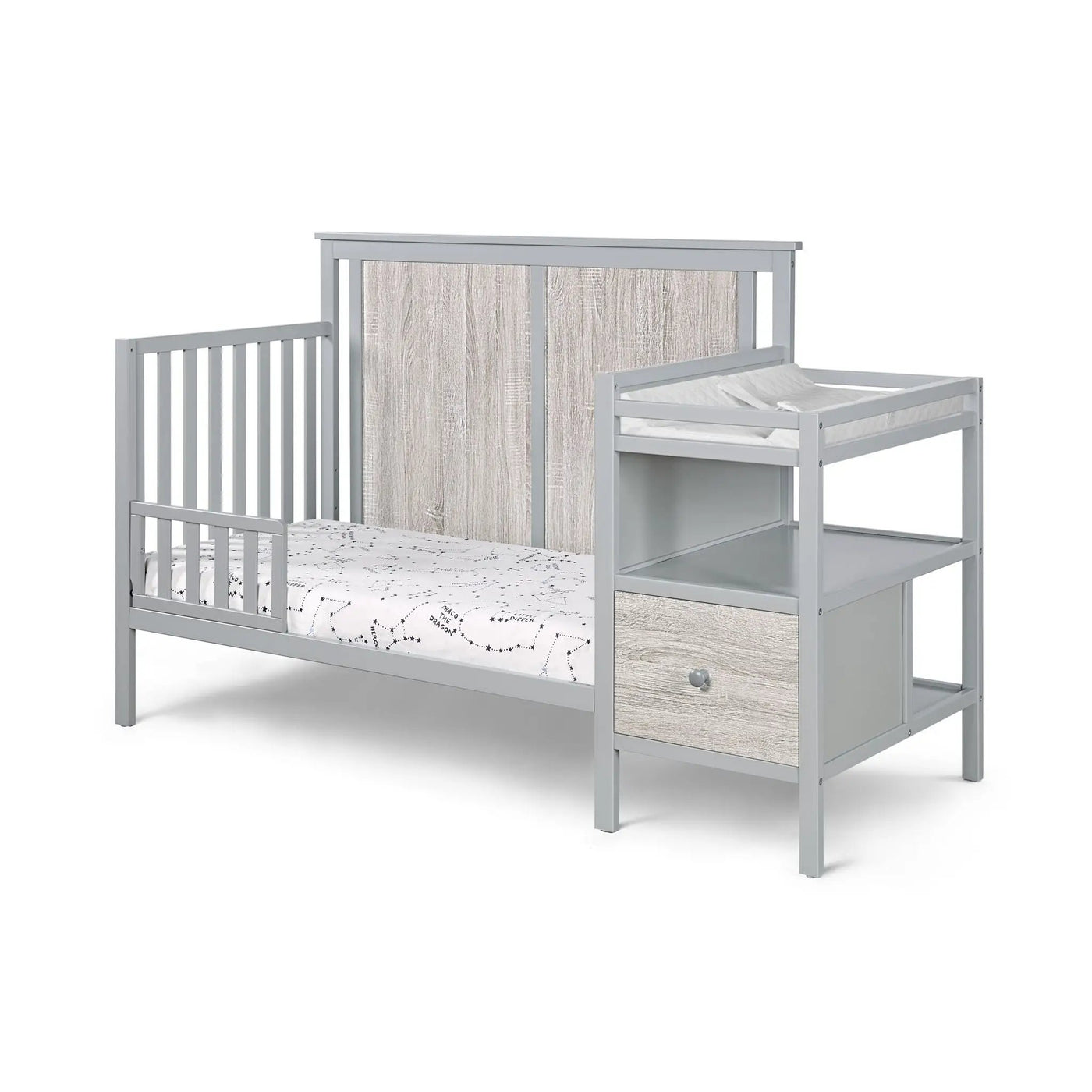 Connelly - 4-in-1 Crib and Changer Combo by Unique Piece Furniture