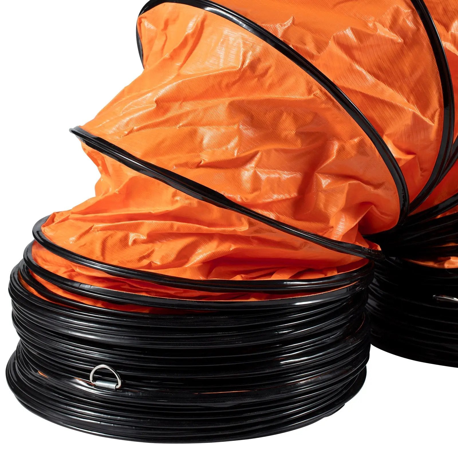 Portable Ventilator, 12 Inch Heavy Duty Cylinder Fan with 33ft Duct Hose by HouseOfZazla