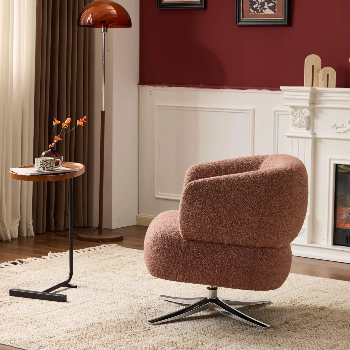 Cuddle Style Leisure Swivel Sofa Chair by HouseOfZazla