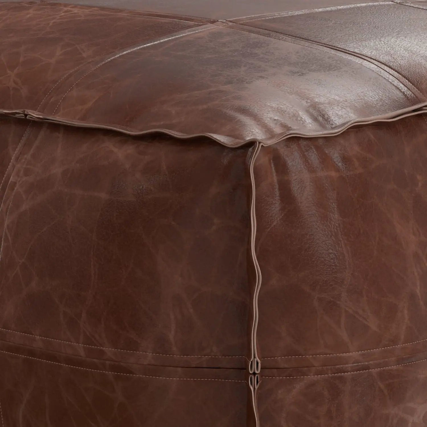 Sheffield - Handcrafted Square Pouf by HouseOfZazla