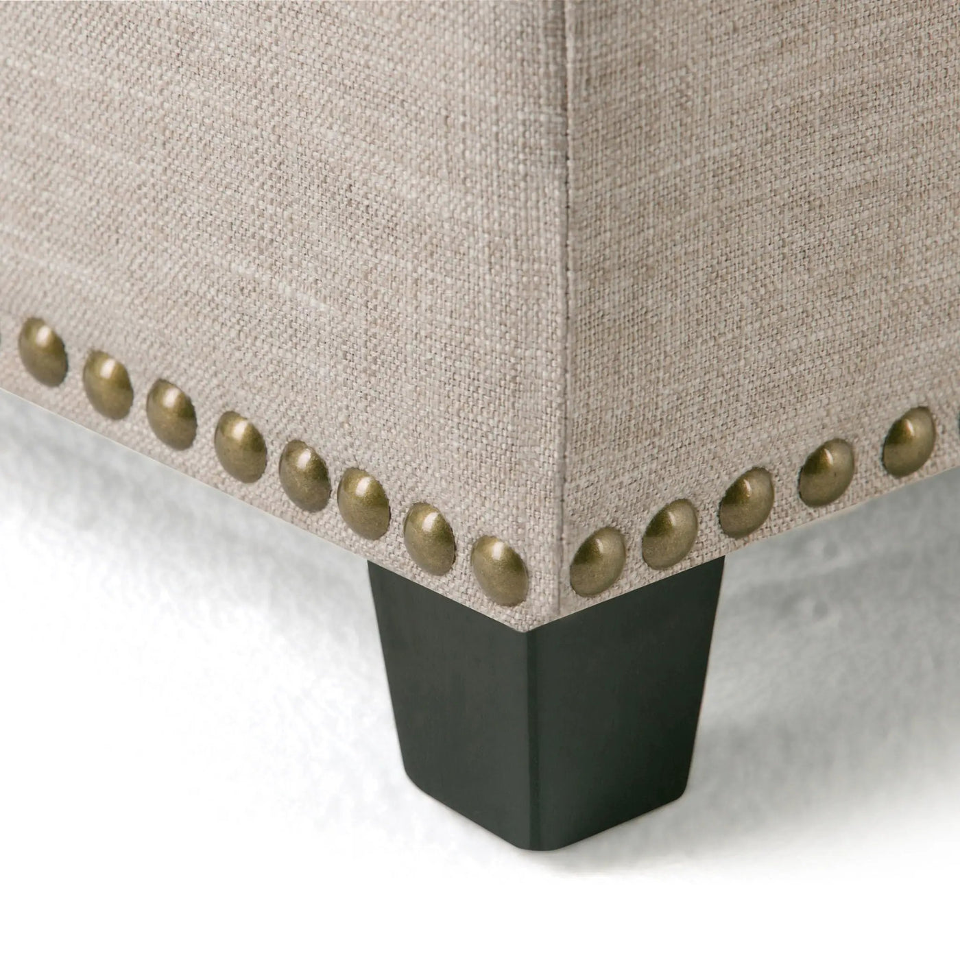 Kingsley - Upholstered Large Storage Ottoman by HouseOfZazla