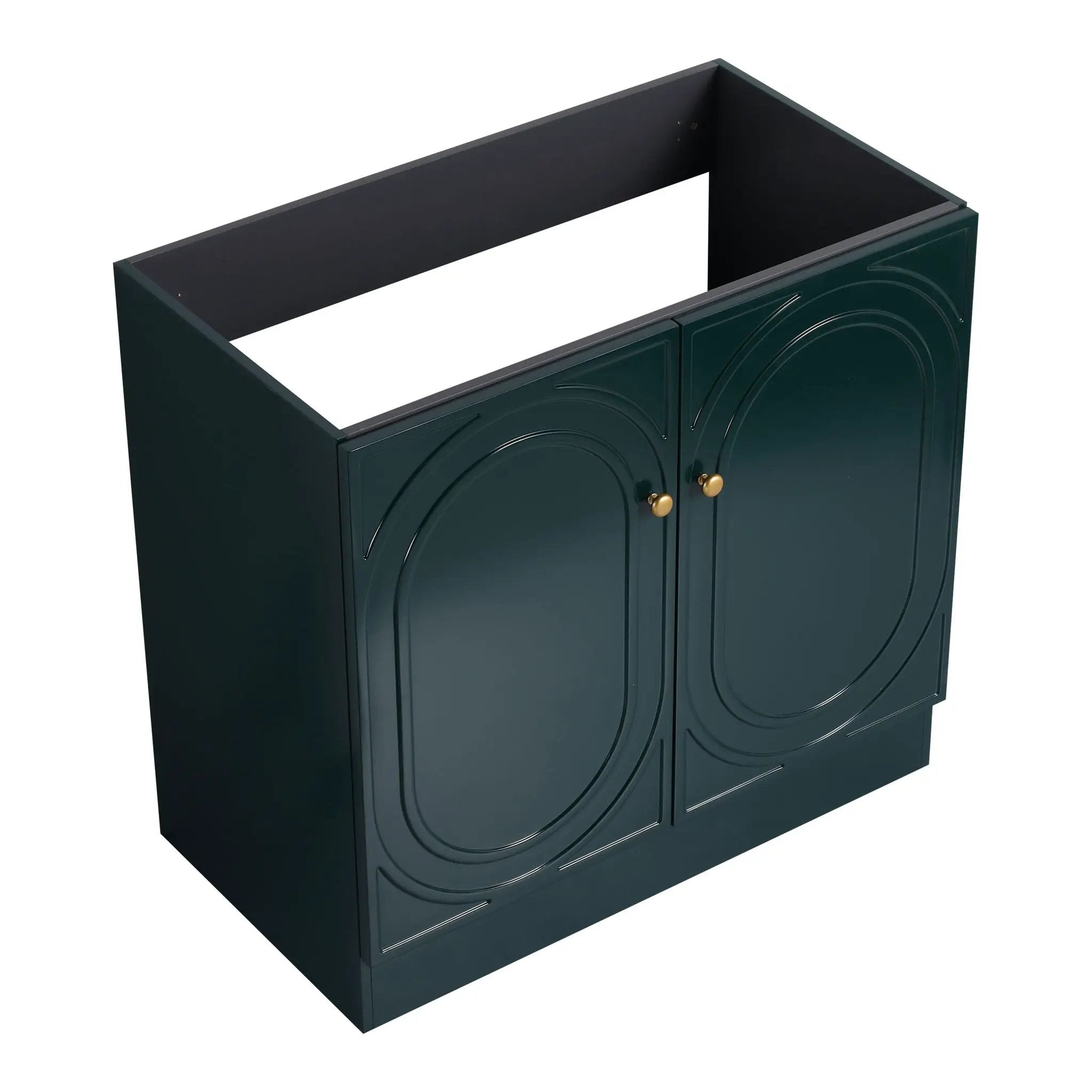 Modern Freestanding Bathroom Vanity With Soft Close Cabinet Doors