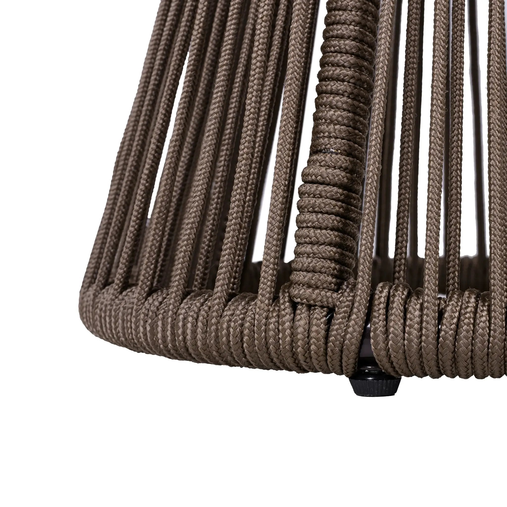 Outdoor Side Table, Dark by HouseOfZazla