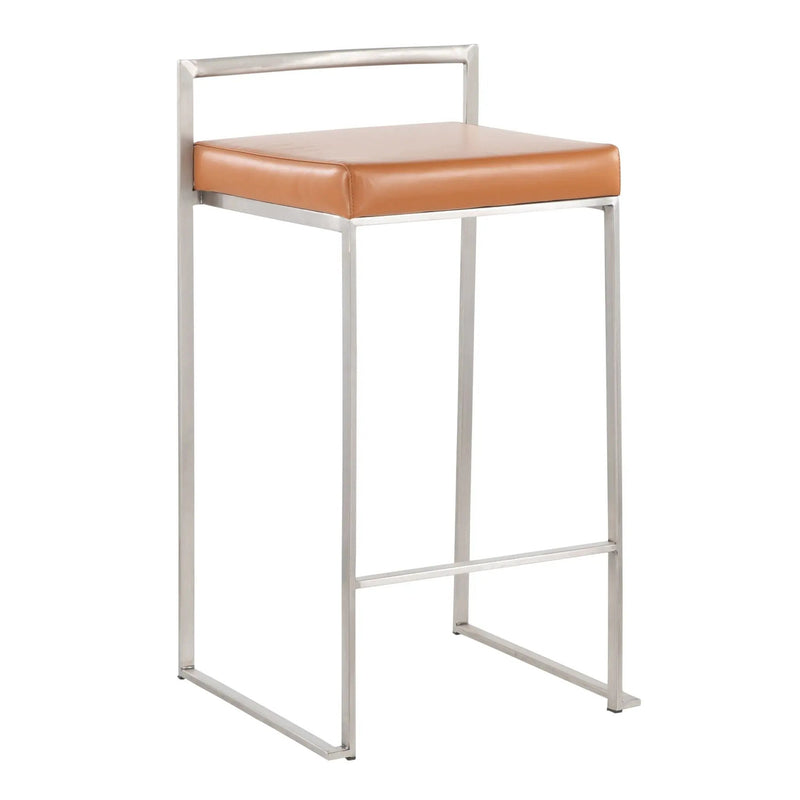 Fuji - Contemporary Elegant Stackable Counter Stool Set by HouseOfZazla