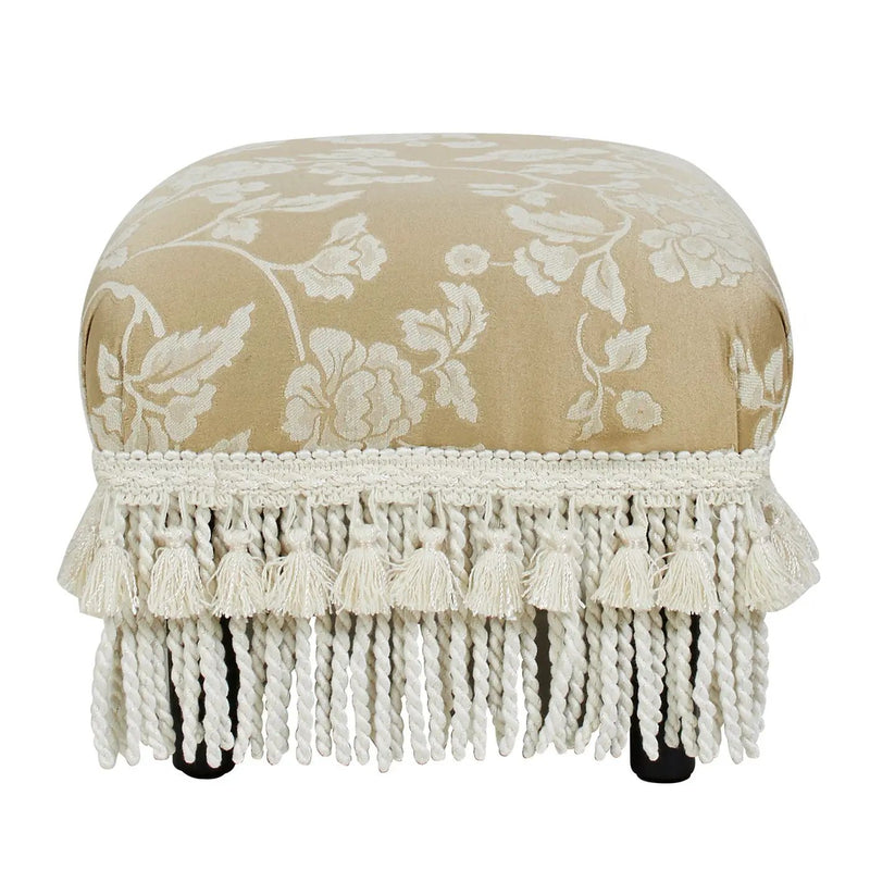 Fiona - Handcrafted Accent Footstool Ottoman by HouseOfZazla