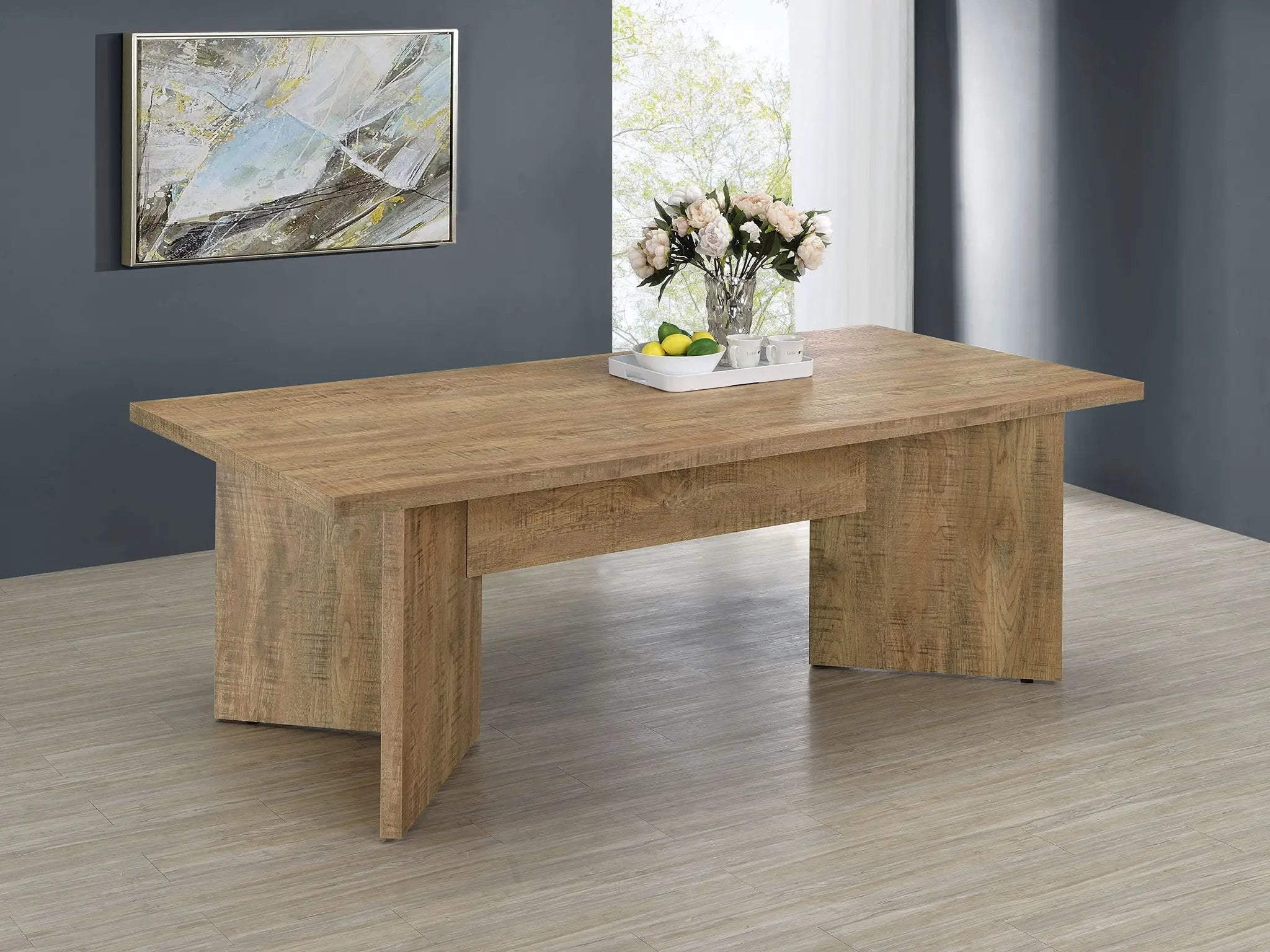 Jamestown 84-inch Composite Wood Dining Table Mango by Unique Piece Furniture