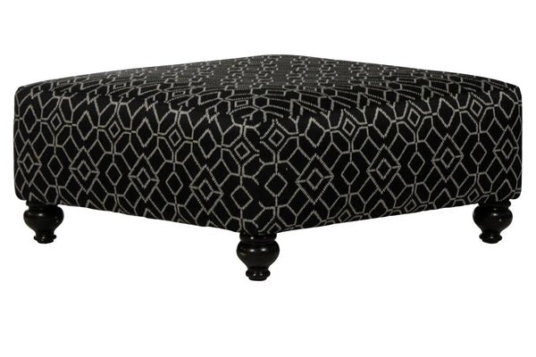 Cumberland - Cocktail Ottoman - Onyx
