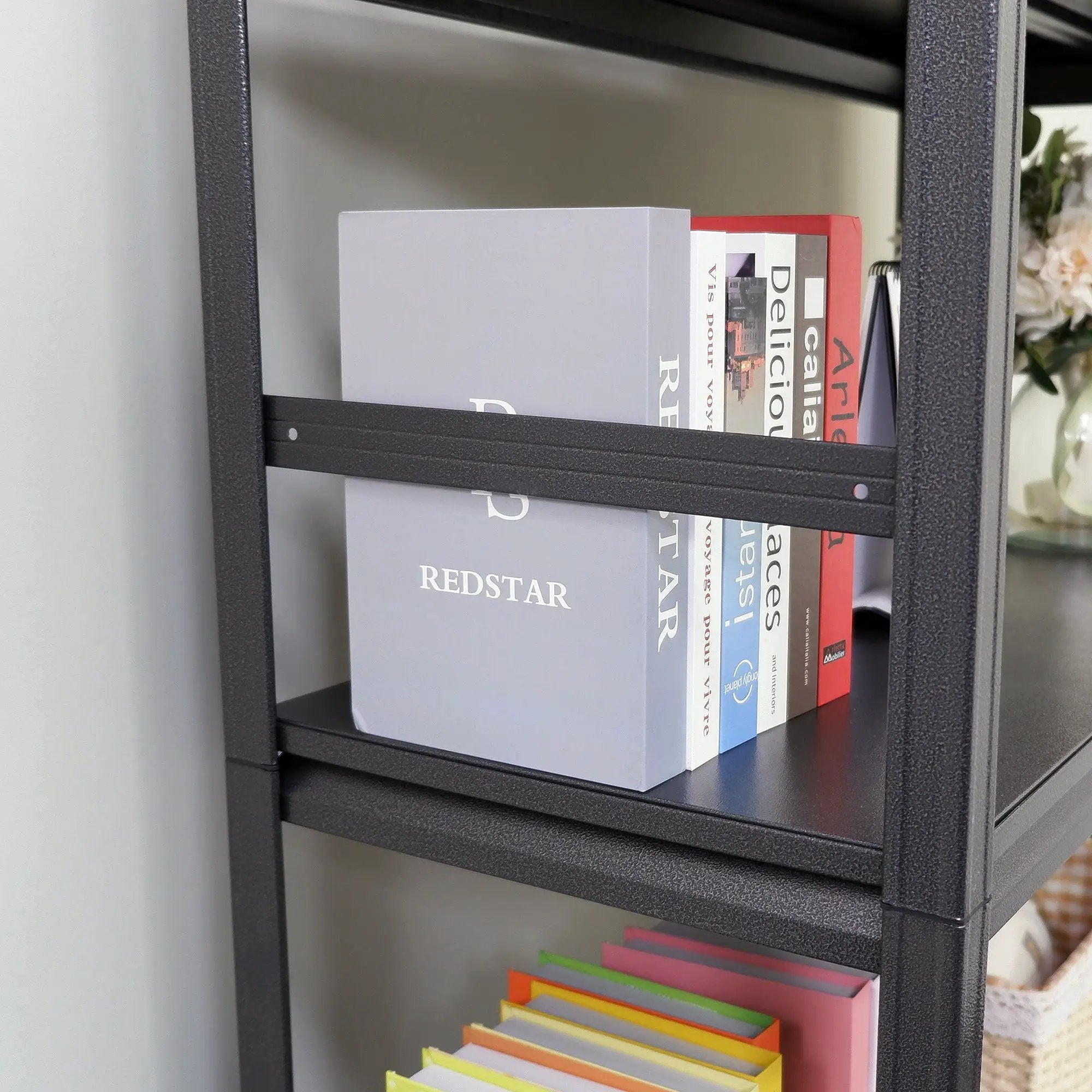 5 Tier Heavy Duty Shelving Unit Adjustable Shelving Units by HouseOfZazla