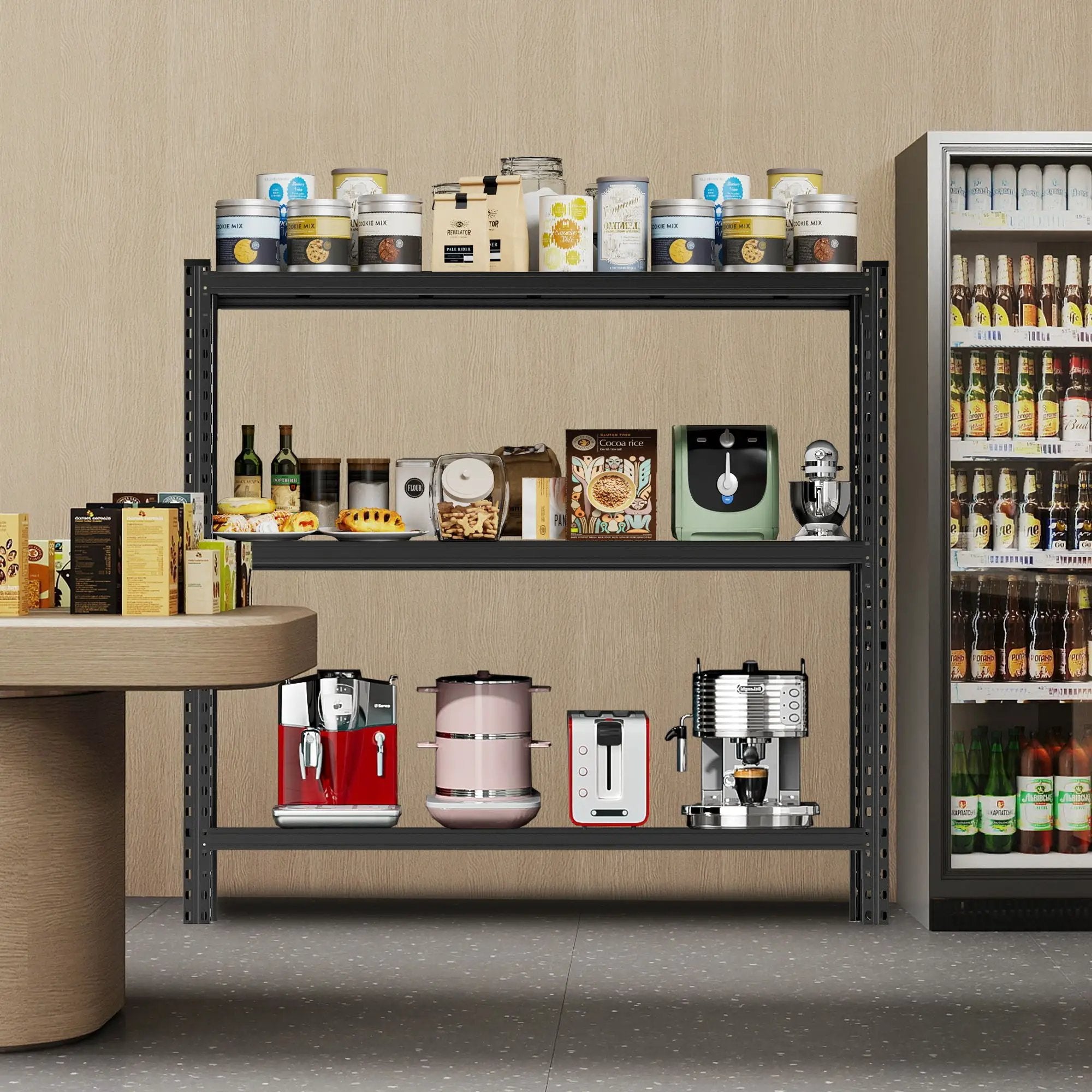3 Tier Industrial Shelving Rack by HouseOfZazla