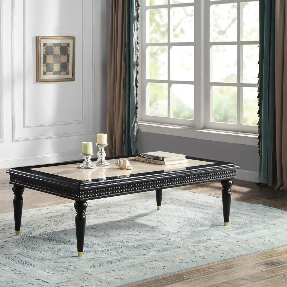Tayden - Table With Marble Top by Unique Piece Furniture