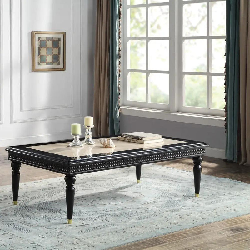 Tayden - Table With Marble Top by Unique Piece Furniture