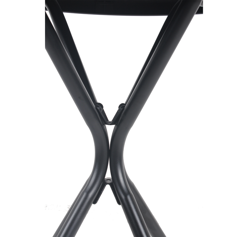 Tempered Glass Side Table 24" Round by HouseOfZazla