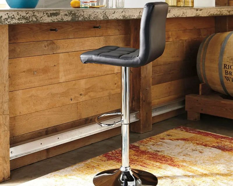 Bellatier - Adjustable Height Barstool (Set of 2) by Unique Piece Furniture