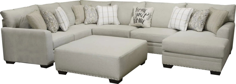 Middleton Modular Sectional - Cocktail Ottoman - Cement by Unique Piece Furniture