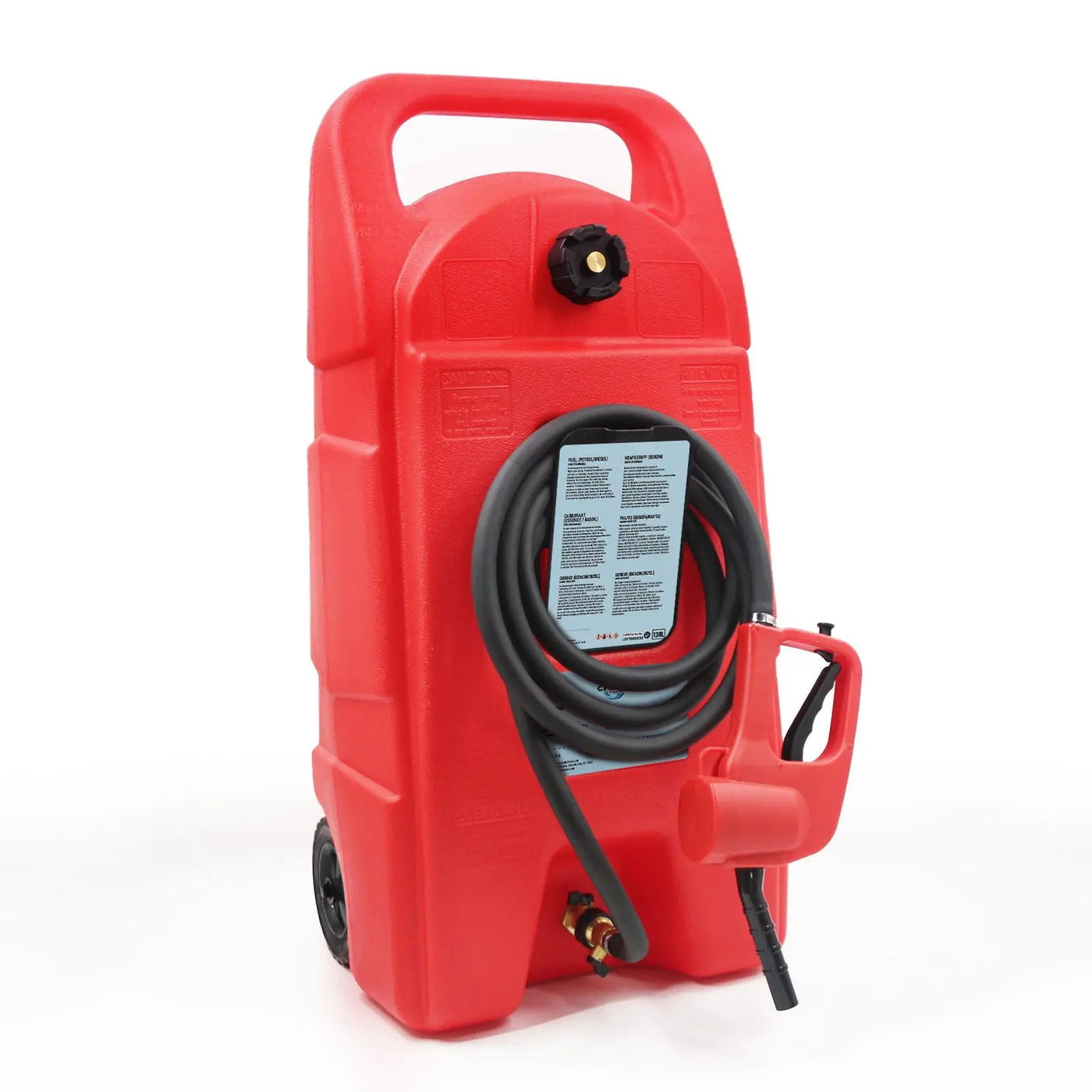 Gas Caddy With Wheels, Fuel Transfer Tank, Gasoline Diesel Can by HouseOfZazla