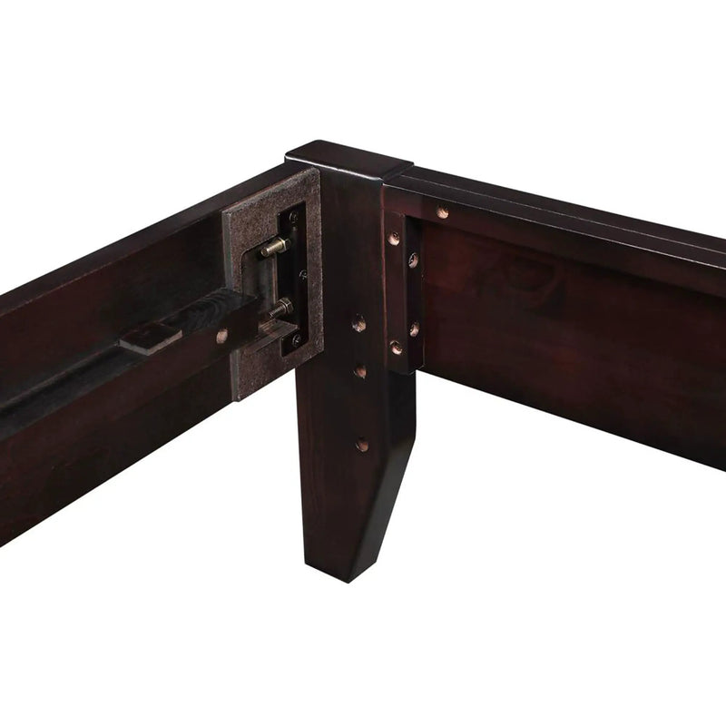 Platform Bed With Tapered Legs
